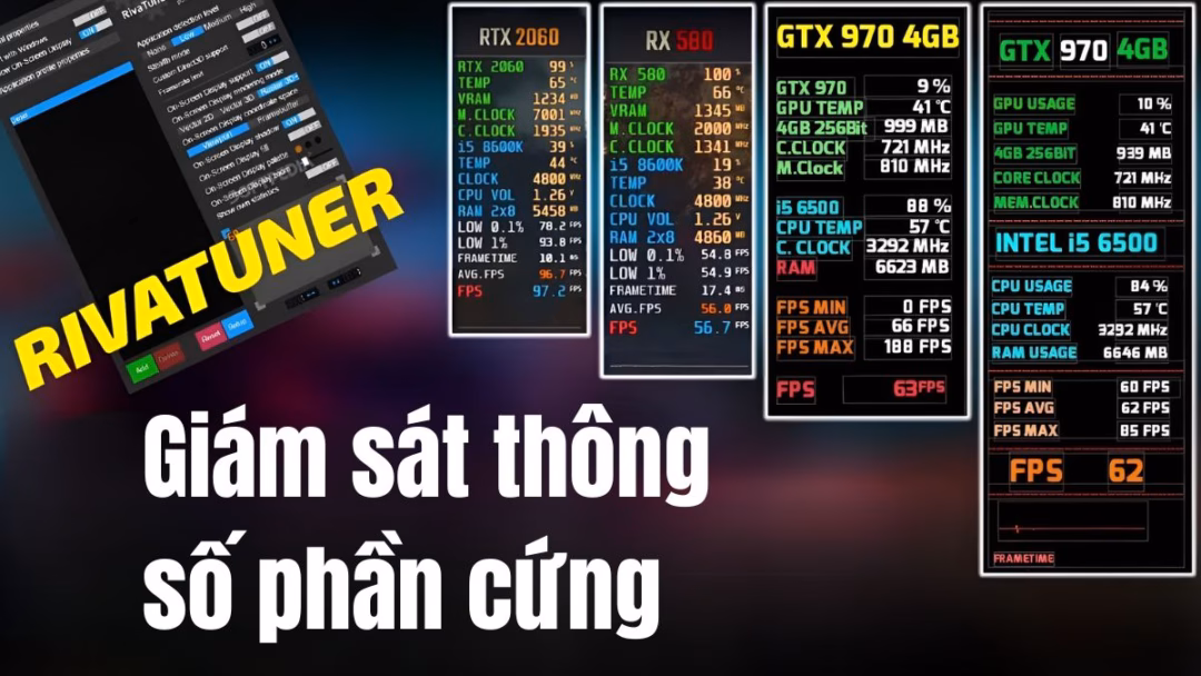 Thực hiện giám sát thông số phần cứng