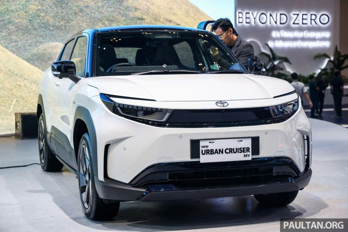Toyota ra mắt xe điện Urban Cruiser EV: Lựa chọn lý tưởng cho thành thị