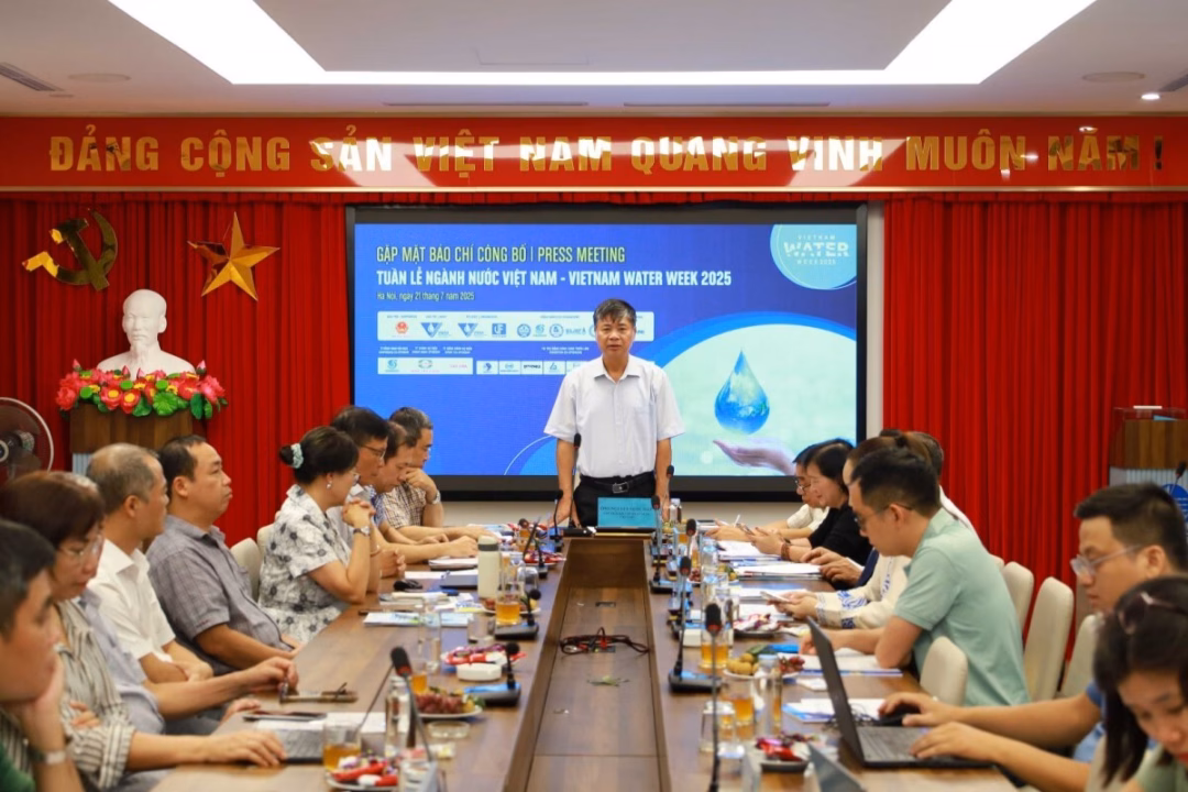 Tuần lễ ngành nước Việt Nam 2025: Chuyển đổi số và cơ hội phát triển bền vững Xây dựng mạng lưới cấp nước sạch cho 11 xã của huyện Thanh Oai