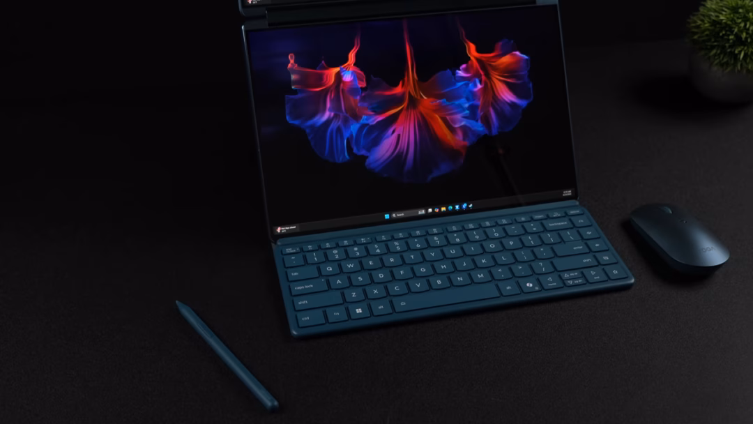 Lenovo Yoga Book 9i Gen 10 – Ultrabook 2 Màn Hình OLED: Lựa Chọn Cho Công Việc Và Sáng Tạo Lenovo trang bị cho Lenovo Yoga Book 9i Gen 10 bộ phụ kiện quá mức “bá đạo”