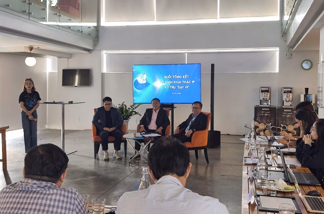 Buổi công bố kết quả vận hành mô hình khai thác tài sản trí tuệ DatVietVAC