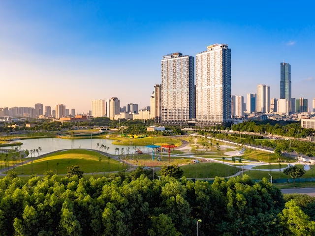 The Matrix One sở hữu không gian xanh hiếm có giữa trung tâm khu vực Mỹ Đình