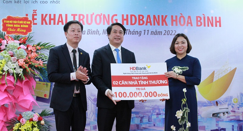 HDBank Hòa Bình khai trương tháng 11/2022, mang đến thêm sự lựa chọn mới cho người dân