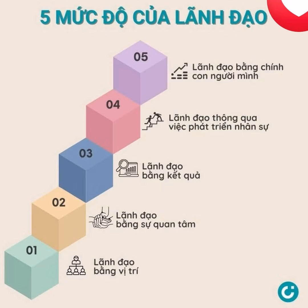 5 cấp độ lãnh đạo 5 cấp độ lãnh đạo