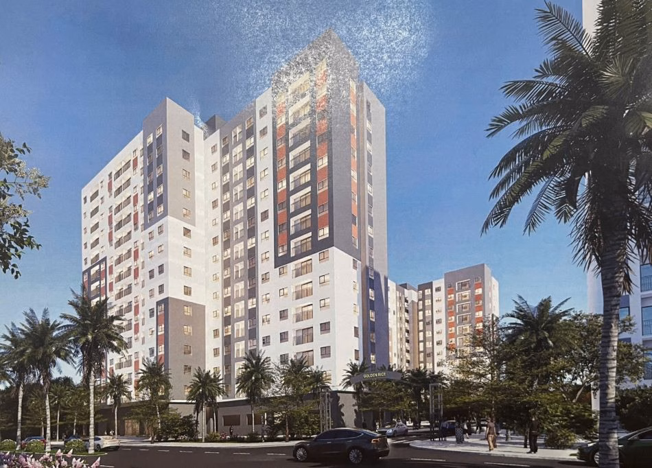 Phối cảnh dự án Nhà ở thuộc khu thiết chế Công đoàn