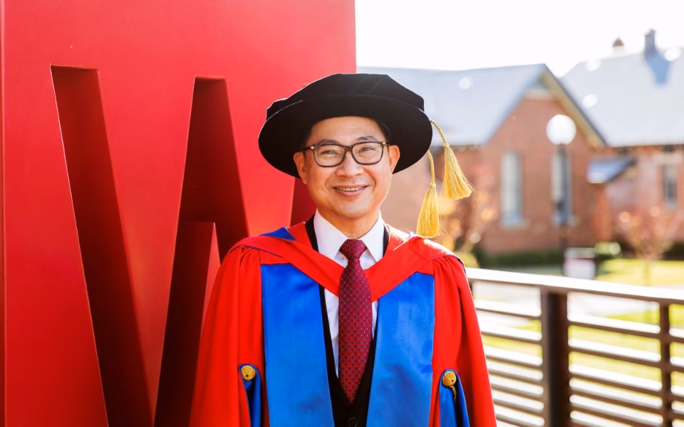 Lý Quí Trung tại Đại học Western Sydney Lý Quí Trung tại Đại học Western Sydney