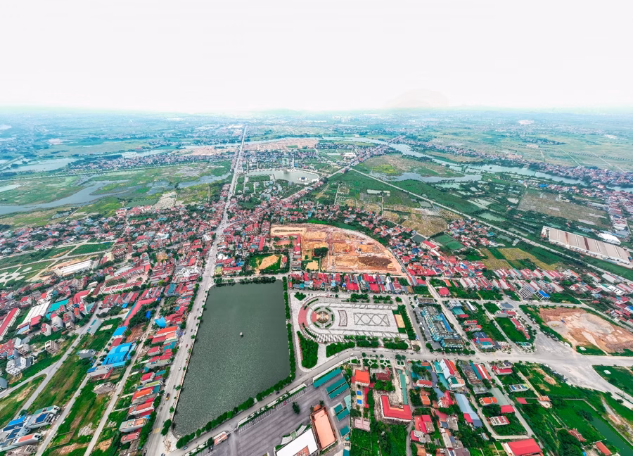 Bắc Ninh: Dự án Bích Sơn Central Point khởi động chu kỳ tăng trưởng mới Một góc phường Việt Yên sau sáp nhập hành chính.
