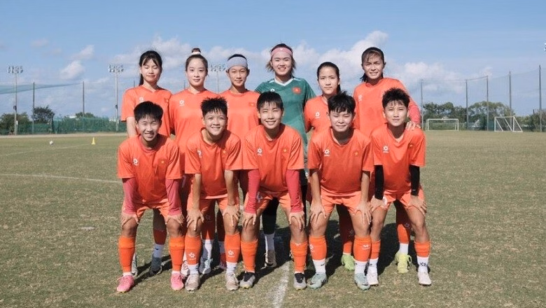 U20 nữ Việt Nam kết thúc tập huấn tại Nhật Bản, sẵn sàng cho vòng loại châu Á Ngoại trừ trận thắng trường Trung học Iwata Higashi 5-3, U20 nữ Việt Nam đều phải nhận thất bại - Ảnh: VFF