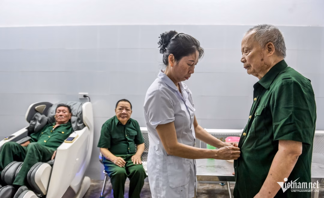 Nơi ươm mầm hạnh phúc cho thương binh nặng