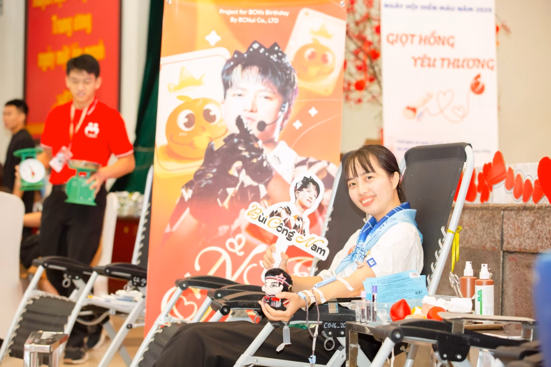 Bạn Kiều Trang đã có kỷ niệm hiến máu đáng nhớ.