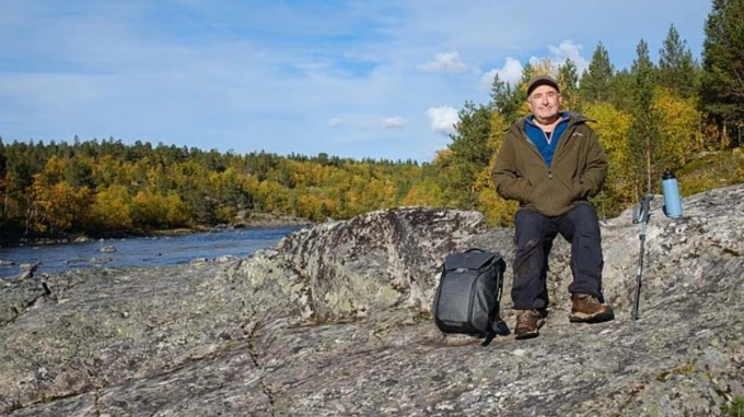 Tim Bird trong chuyến d&atilde; ngoại tại Phần Lan