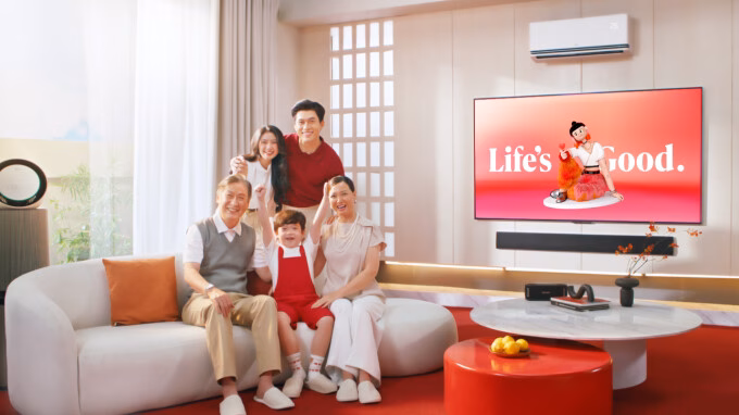LG 30 năm phát triển tại Việt Nam: Lắng nghe và thấu hiểu nhu cầu người dùng Máy giặt sấy lồng ngang của LG được tích hợp trí tuệ nhân tạo thấu cảm, tối ưu hiệu quả hoạt động. Ảnh: