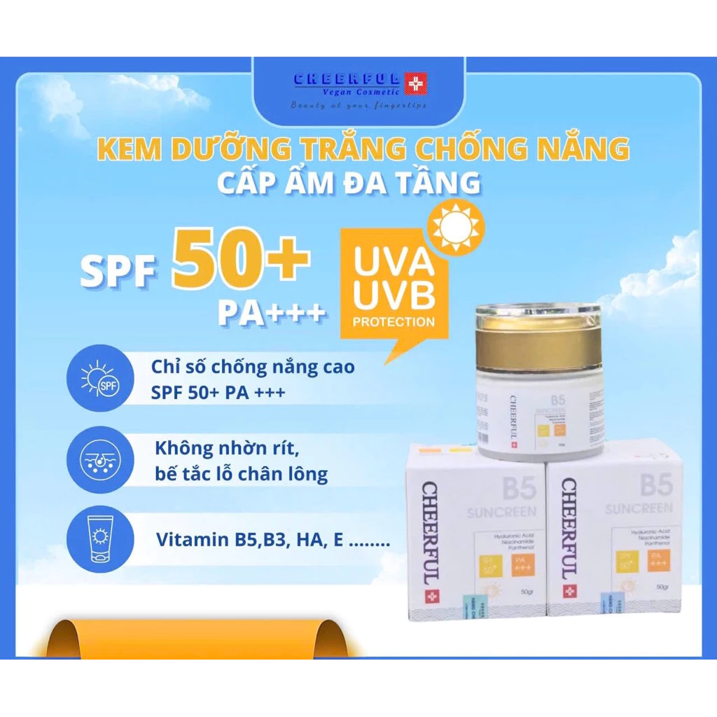 Dưỡng da trắng mịn với kem chống nắng cấp ẩm đa tầng: 5 lầm tưởng chị em thường mắc phải