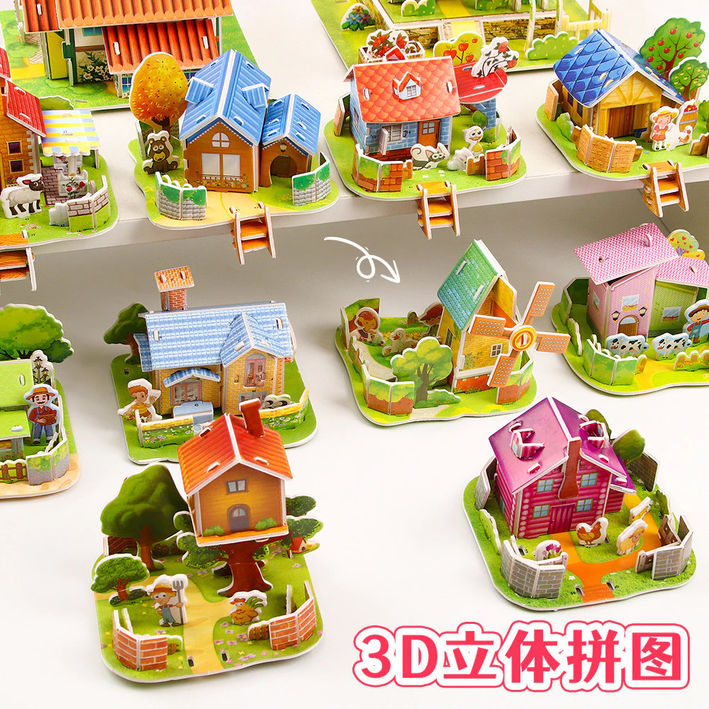 Làm thế nào để đồ chơi xếp hình 3D trở thành công cụ kích thích sáng tạo cho trẻ?