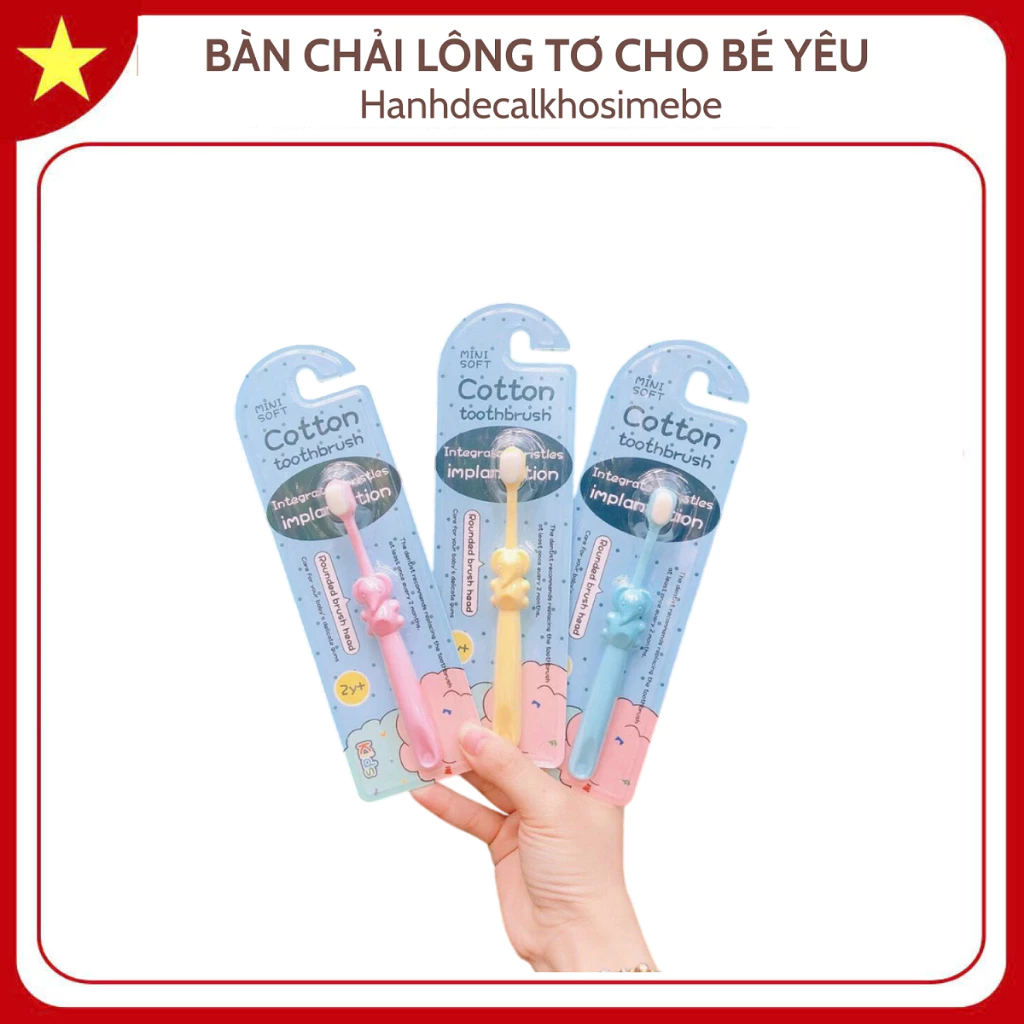 Làm thế nào để chọn bàn chải đánh răng phù hợp cho con nhỏ mà không làm tổn thương nướu và lợi?