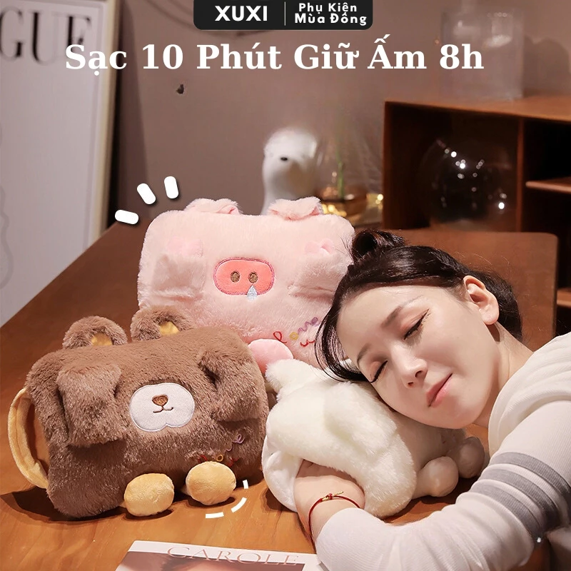 Tại sao tôi lại ưu tiên túi sưởi điện hình thú để giữ ấm trong mùa đông lạnh giá?