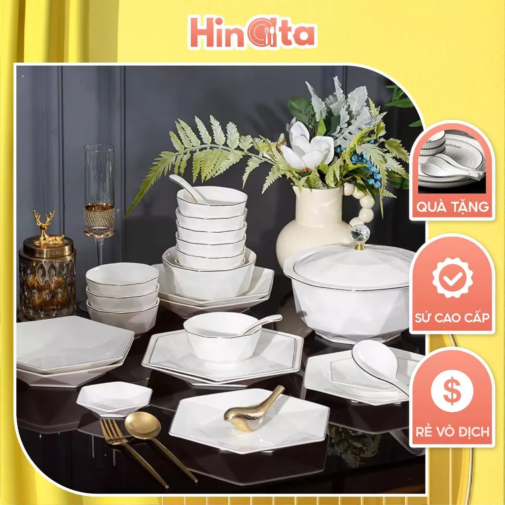 Làm thế nào để chọn bộ chén đĩa sứ phù hợp cho bàn ăn gia đình mà vẫn mang phong cách hoàng gia châu Âu?