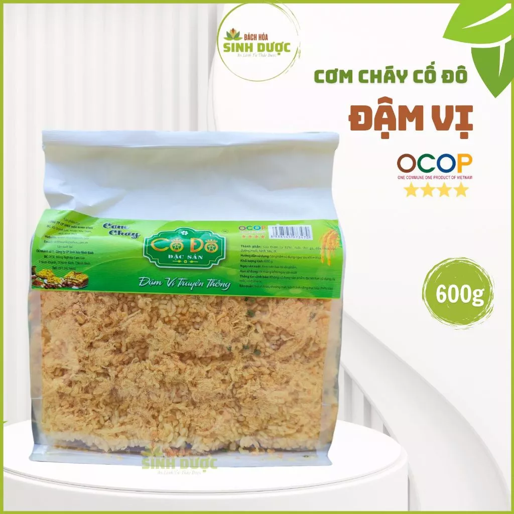 Cơm Cháy Cố Đô 600g – Bí Quyết Nhớ Mãi Sau Một Lần Thử