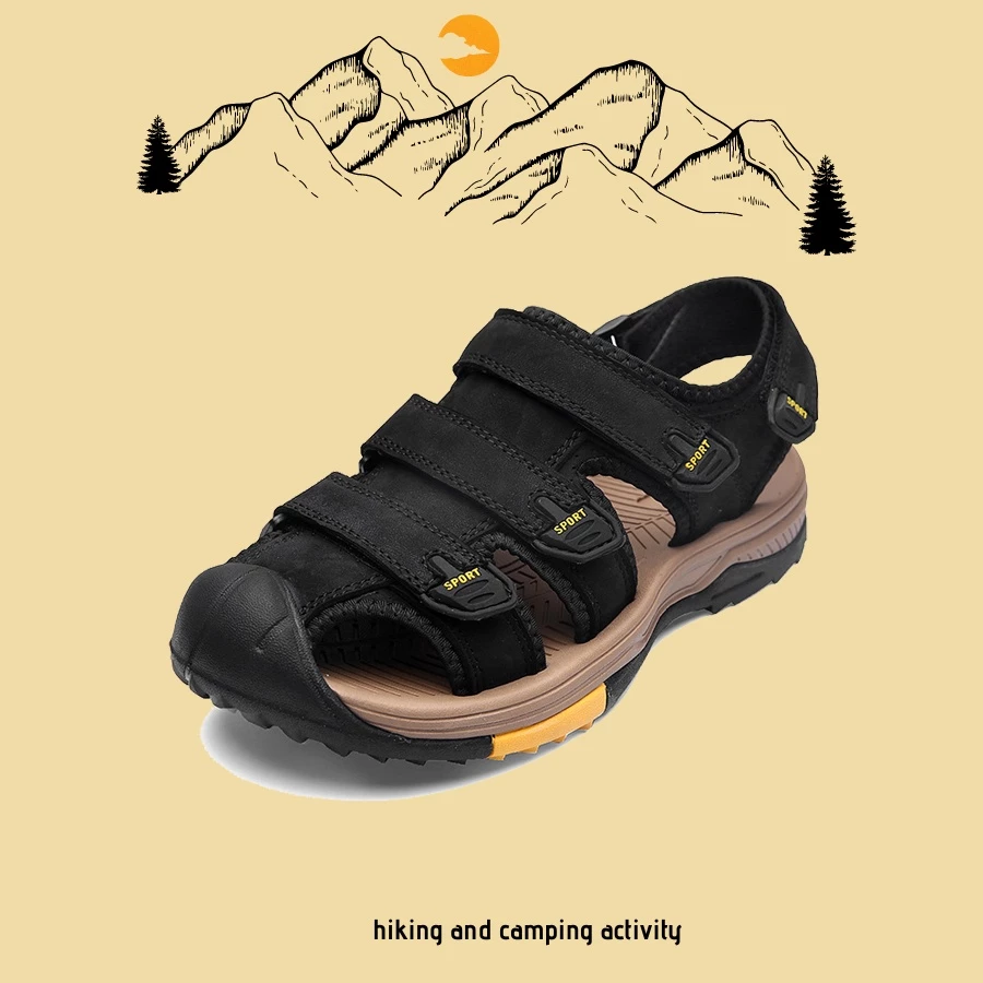 Độ bám dính của dép trekking bít mũi: Mẹo chọn để không “trượt” cả chuyến trek