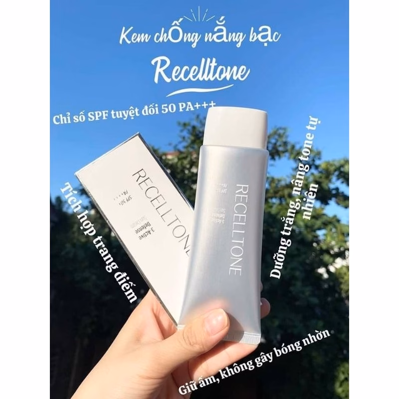 Tôi đã bỏ qua bước chống nắng trong 5 năm, và đây là điều xảy ra khi tôi dùng kem chống nắng RC Bạc Recelltone