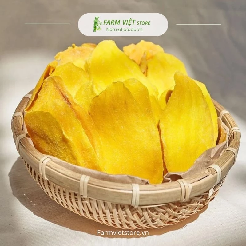 Cách chọn trái cây sấy dẻo ngon, không hóa chất – Tôi đã tìm ra Xoài Úc sấy dẻo Nha Trang với giá hời tại Farm Việt!