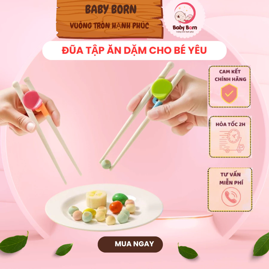 Làm thế nào để bé tập ăn bằng đũa một cách dễ dàng và hiệu quả?