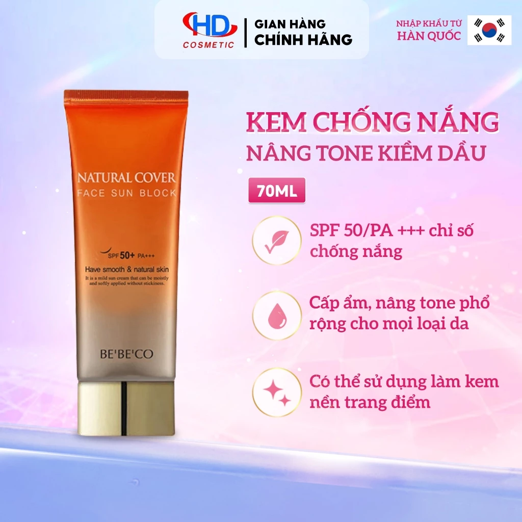 Tại sao kem chống nắng nâng tone lại là lựa chọn số 1 cho các cô gái hay ra mồ hôi?