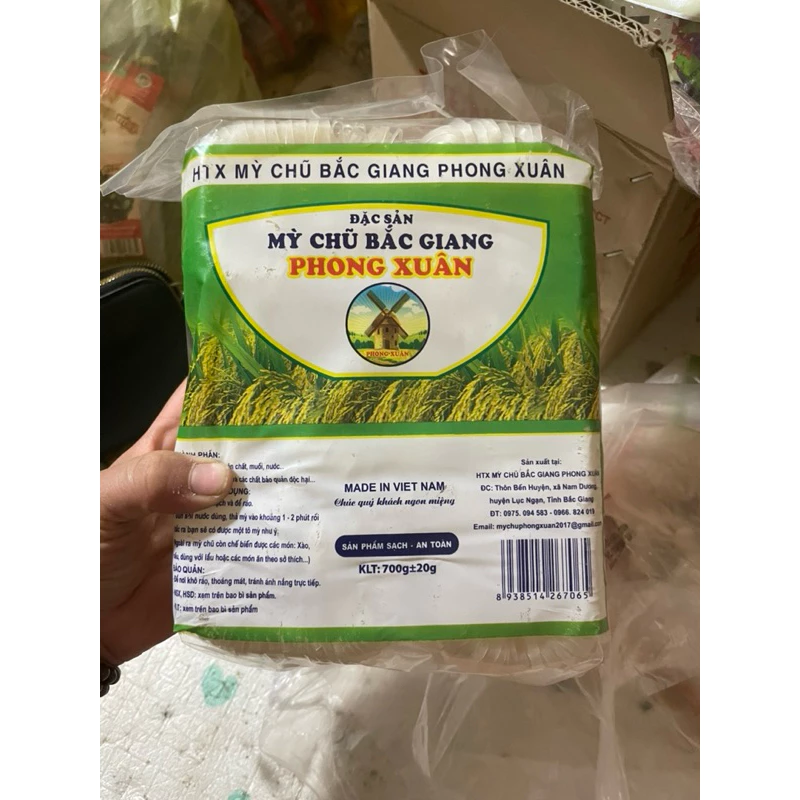 Mì Chú Bắc Giang 700gr – Bí Quyết Nấu Mì Thơm Ngon Không Bị Ngọt Theo