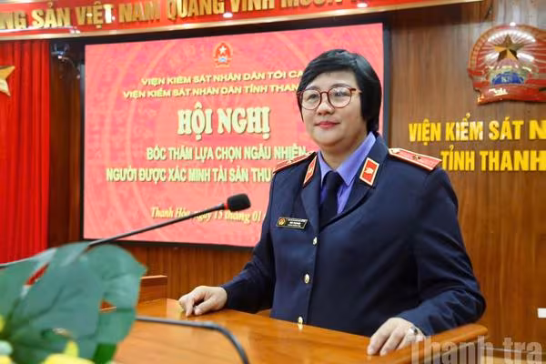 Bốc thăm ngẫu nhiên xác minh tài sản 2026: Động thái mạnh mẽ của Kiểm sát Thanh Hóa