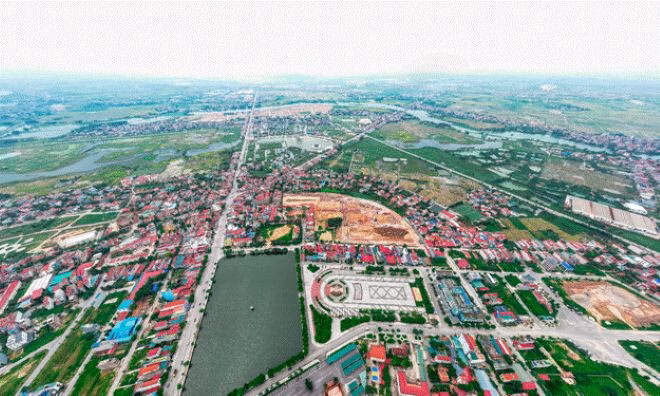 Khu công nghiệp Đình Trám nằm trên địa bàn phường Việt Yên. Ảnh: TTL Global Logistics