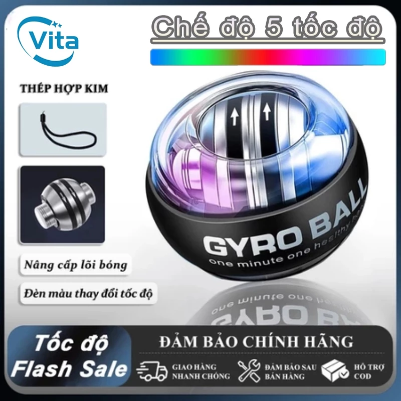 GYRO BALL có thực sự giúp giảm căng thẳng và tăng sức mạnh cổ tay? Tôi đã thử và đây là những gì tôi khám phá ra