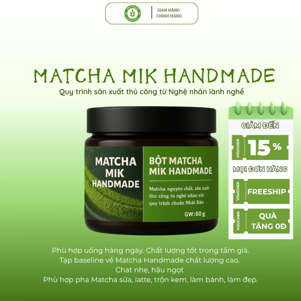 Làm sao để phân biệt bột matcha thật và giả khi mua hàng online?
