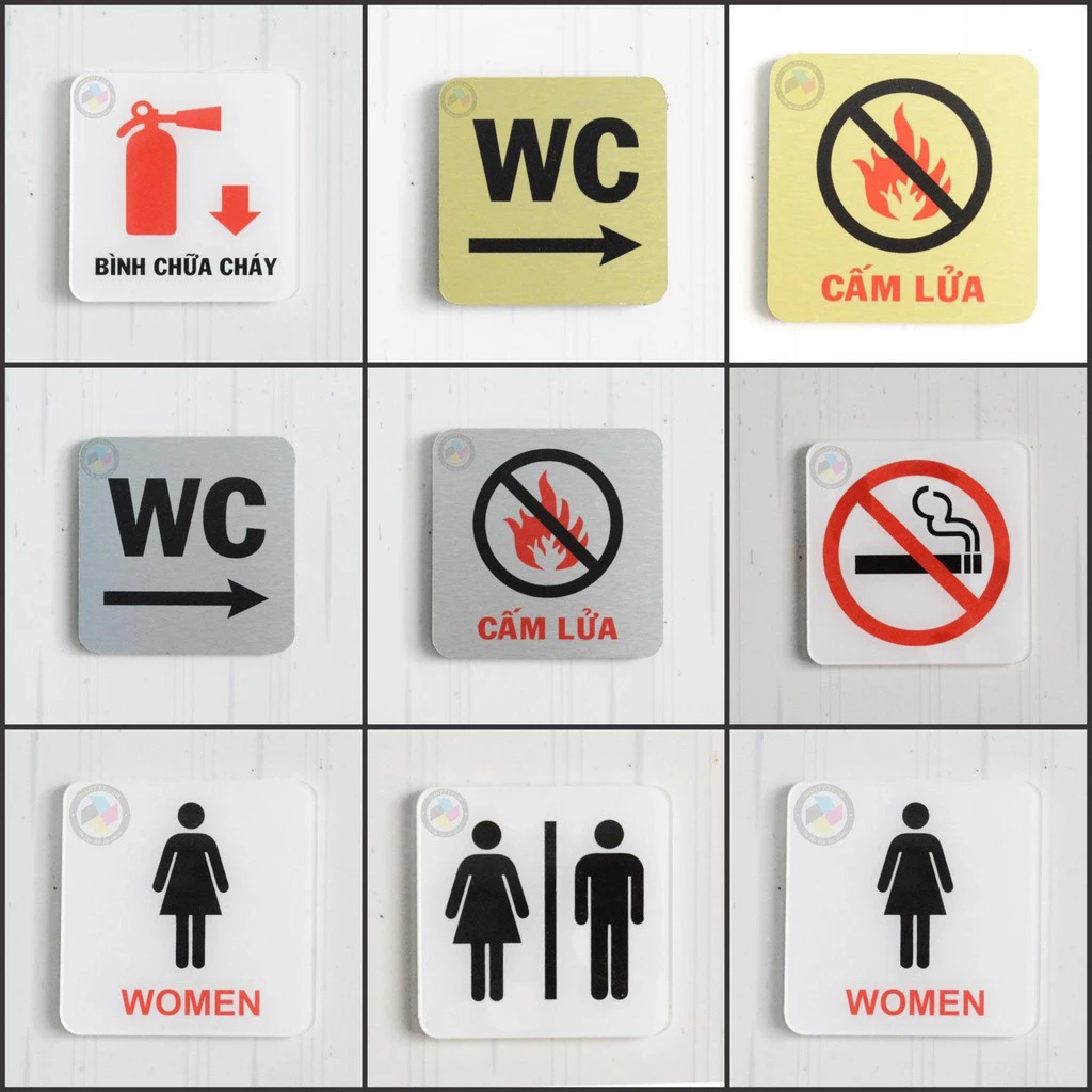 Làm thế nào để chọn biển báo chỉ dẫn phù hợp cho không gian văn phòng hoặc gia đình của bạn?