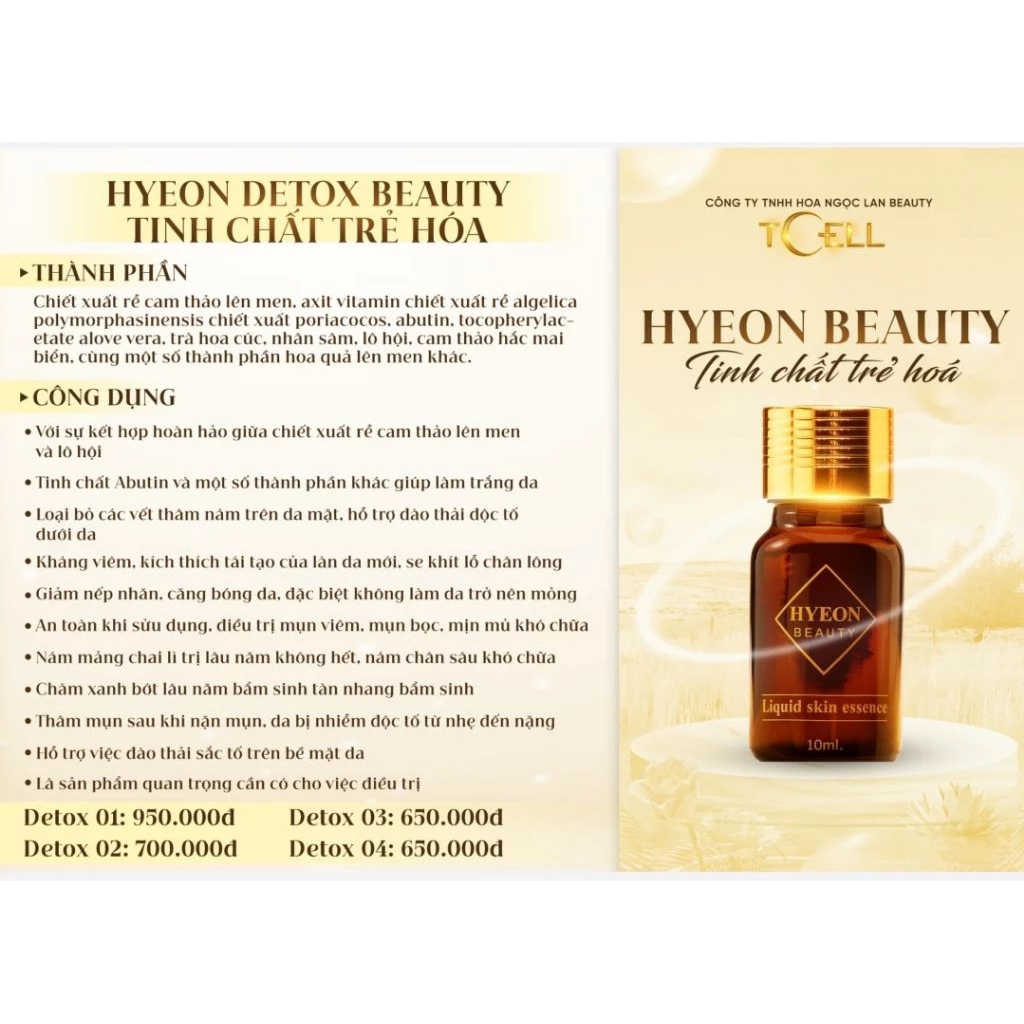 Làm thế nào để chọn essence phù hợp với da khi đi Spa và liệu HYEON BEAUTY LIQUID SKIN ESSENCE có phải là lựa chọn tốt?