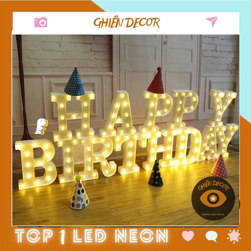 Làm thế nào để chọn chữ đèn led sinh nhật phù hợp cho bữa tiệc đáng nhớ?