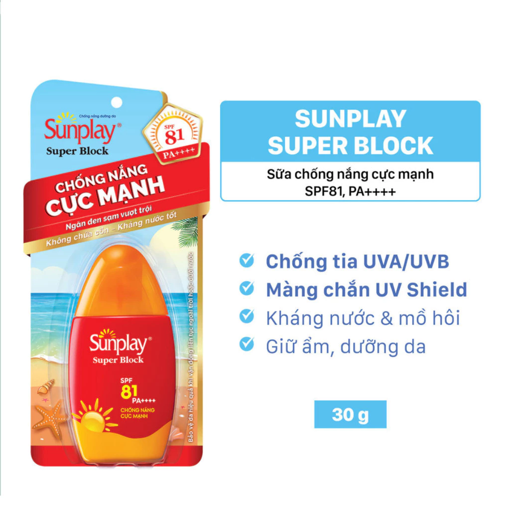 Làm Sao Để Chọn Sữa Chống Nắng Phù Hợp Cho Mùa Hè: Tôi Đã Học Được Gì Từ Sunplay Super Block SPF81
