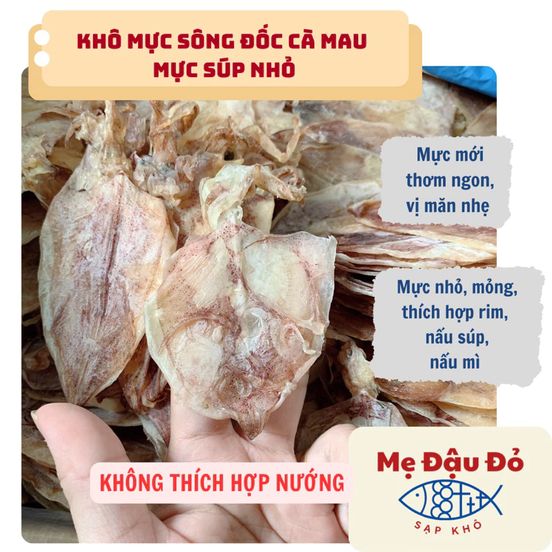 Mẹo chọn khô mực súp ngon, không bị đắng khi nấu