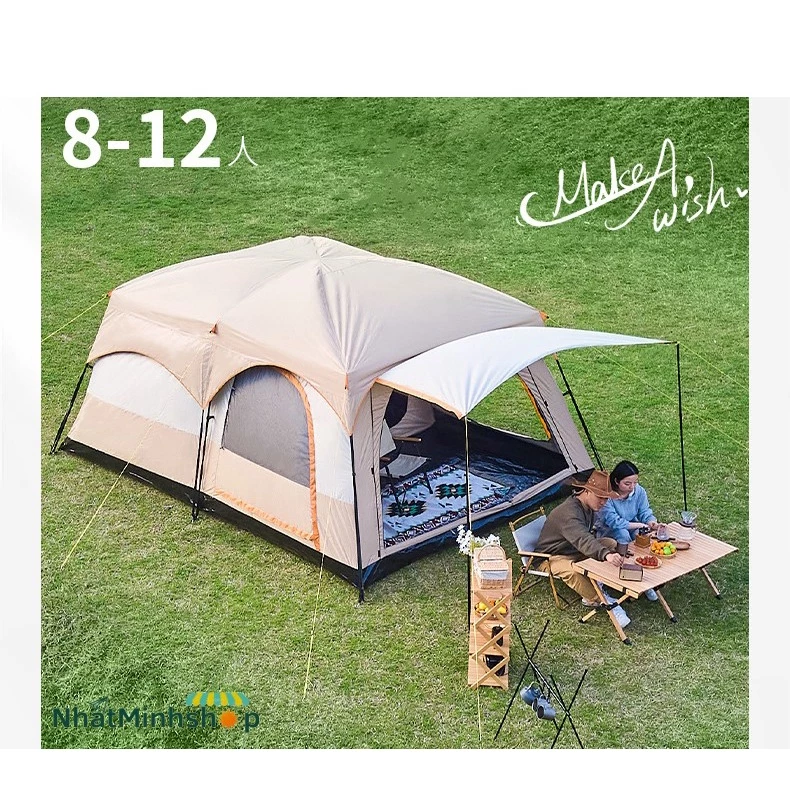 Lạ lẫm khi dùng lều trại 2 phòng ngủ: 5 điều người mua lần đầu nên biết để tránh “mất vui”