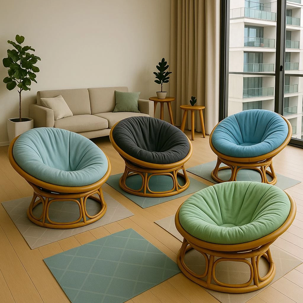 Tôi đã chọn vỏ áo bọc đệm Papasan màu pastel, đây là những gì tôi học được về việc chọn size phù hợp