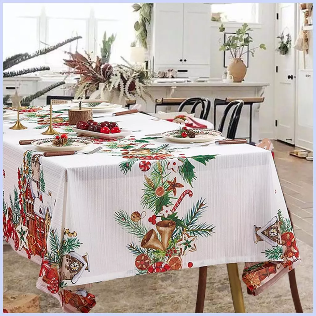 Lỗi thường gặp khi dùng khăn trải bàn vải Giáng Sinh và cách chọn đúng cho bữa tiệc gia đình ấm áp