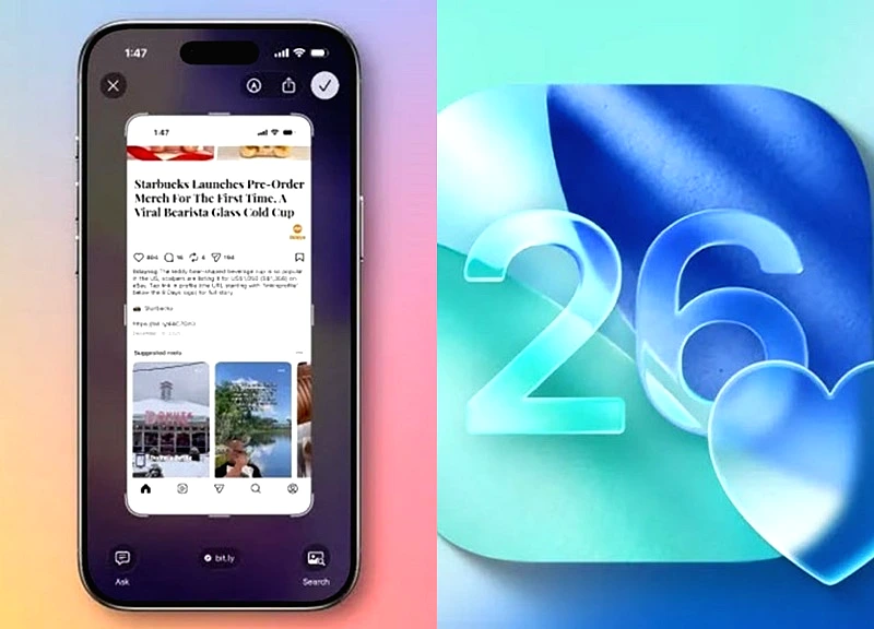 iOS 26: Tạo sự kiện từ ảnh chụp màn hình – Đột phá nhỏ, lợi ích lớn