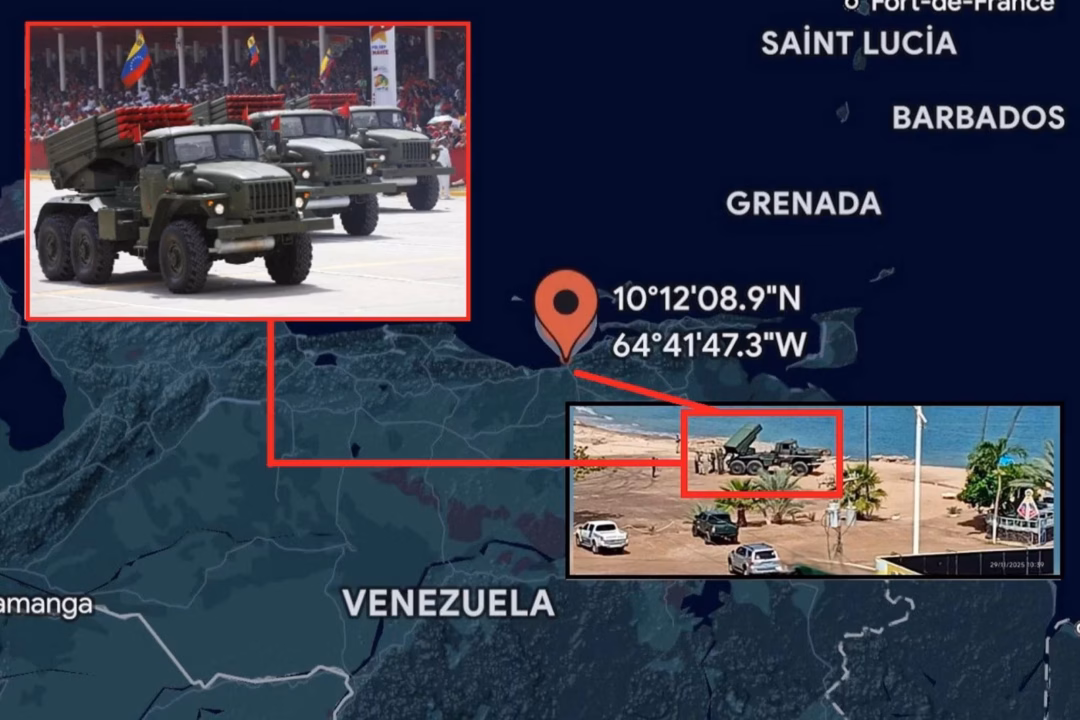 Pháo phản lực BM-21 Grad Pháo phản lực BM-21 Grad của Venezuela