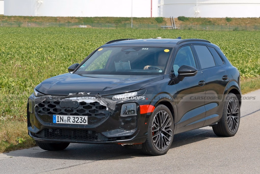 Audi Q3 thế hệ mới trên đường chạy thử Audi Q3 thế hệ mới trên đường chạy thử