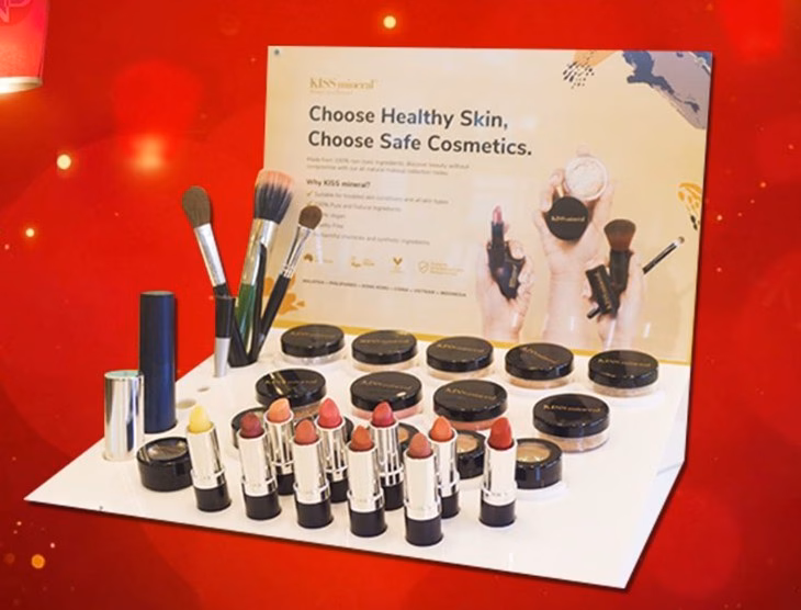 Mỹ phẩm Kiss Mineral Sản phẩm mỹ phẩm bị thu hồi