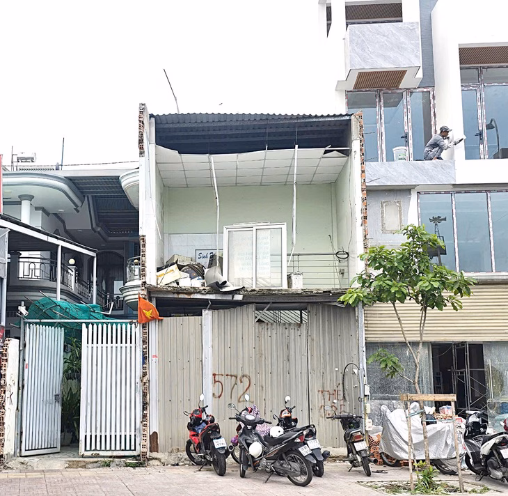 Phần diện tích đất của ông Hoàng đã được cưỡng chế thu hồi trong giai đoạn xét xử sơ thẩm