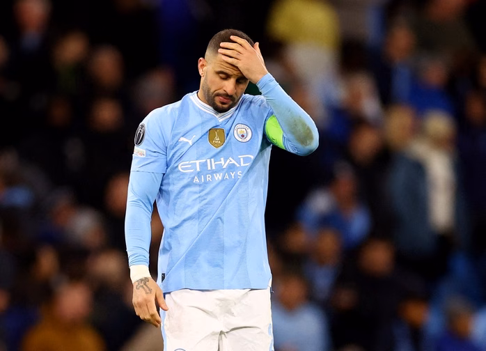 Kyle Walker Kyle Walker không còn trong kế hoạch của Pep Guardiola