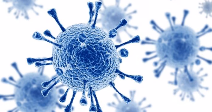 Vi rút HIV Ảnh mô phỏng vi rút HIV