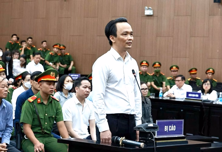 Trịnh Văn Quyết tại phiên tòa sơ thẩm