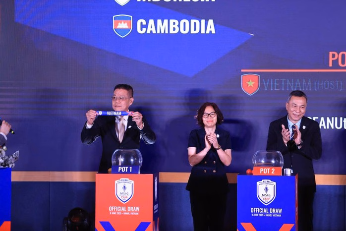 Lễ bốc thăm ASEAN Women's Cup 2025 Lễ bốc thăm ASEAN Women's Cup 2025