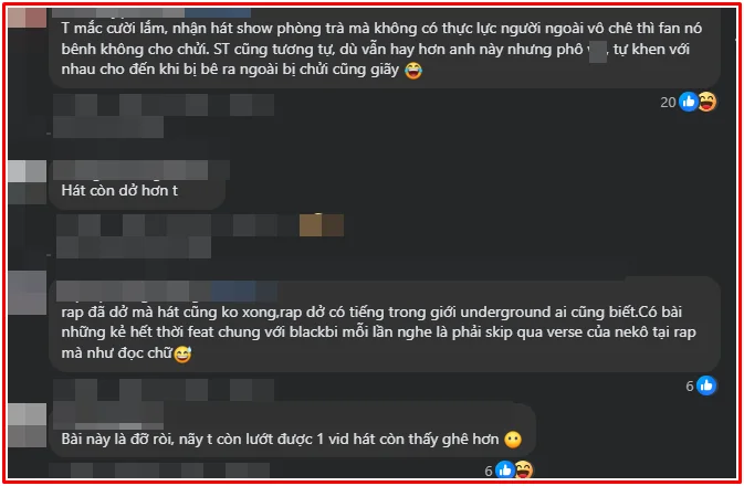 Neko Lê hát ballad trong show phòng trà gây tranh cãi